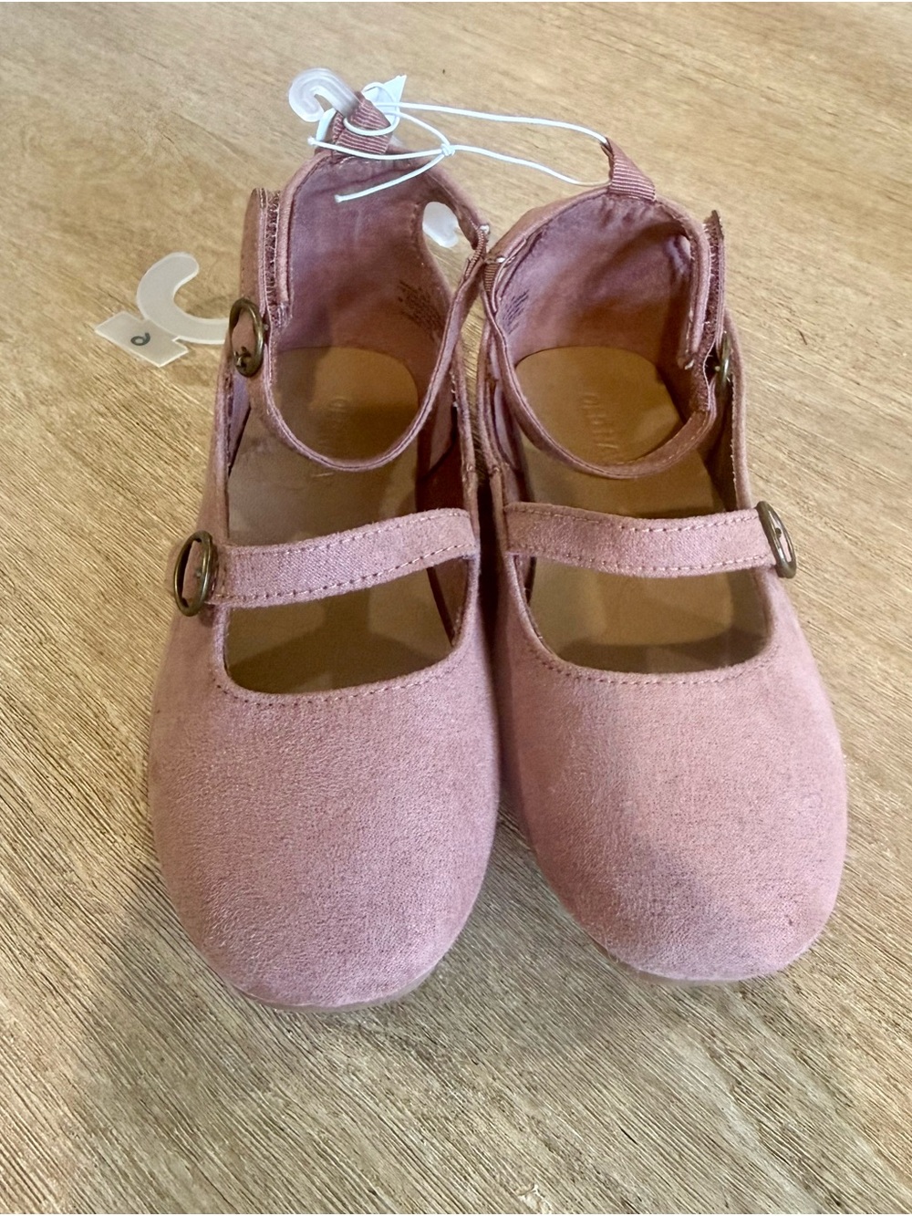 Old Navy Mauve Mary Jane Flats with Buckle Strap